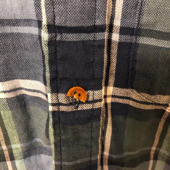 Abercrombie and Fitch Plaid Mens Medium Button Up Shirt - Picture 3 of 5